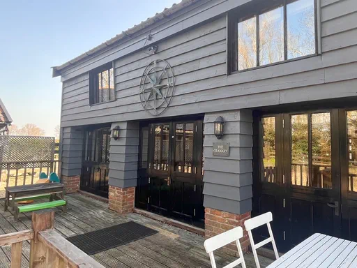 The Granary Outside and Living spaces